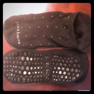 Pure barre socks, worn twice